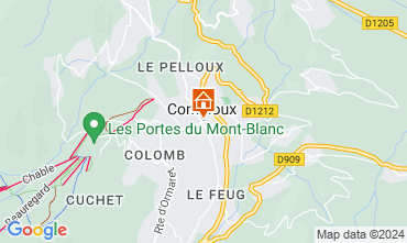 Map Combloux Chalet 912