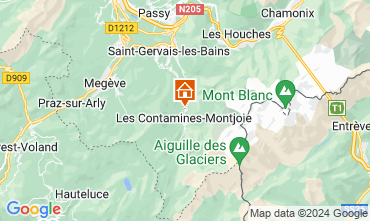 Map Les Contamines Montjoie Chalet 978