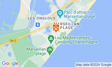Map Marseillan Apartment 124636
