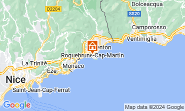 Map Roquebrune Cap Martin Studio 94016