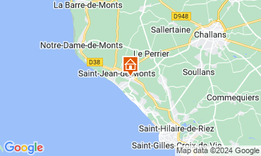 Map Saint Jean de Monts House 128816