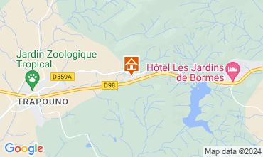 Map La Londe-les-Maures Mobile home 126303