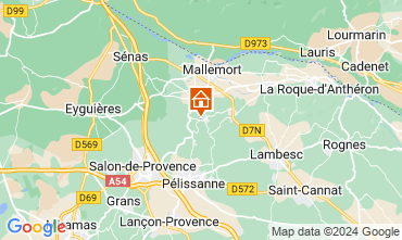 Map Salon de Provence House 128948