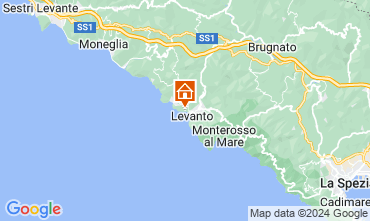 Map Levanto Apartment 75601
