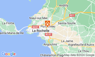 Map La Rochelle Apartment 64821