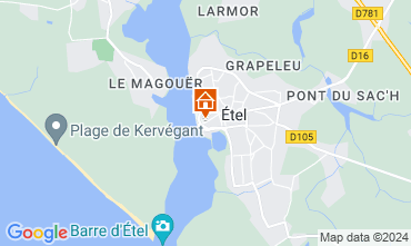 Map Etel/Ria d'Etel House 115570