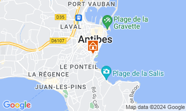 Map Antibes Studio 117749