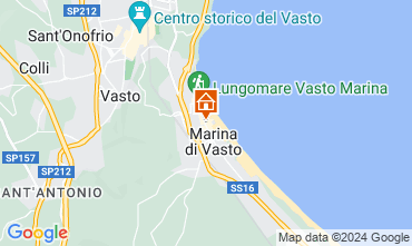 Map Vasto Apartment 69641