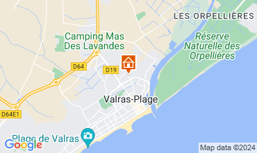 Map Valras-Plage Mobile home 123484