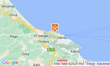 Map Denia Bungalow 108044