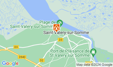Map Saint Valry sur Somme Self-catering property 81455