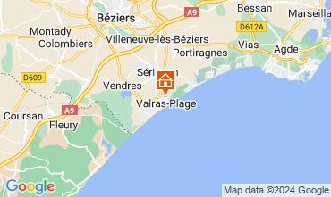 Map Beziers Mobile home 127404