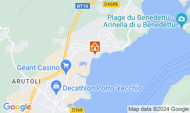 Map Porto Vecchio Villa 92219