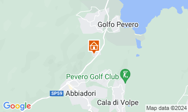 Map Porto Cervo Apartment 124696