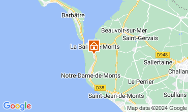 Map La Barre de Monts Villa 95533