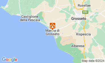 Map Marina di Grosseto Apartment 91947