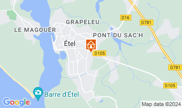 Map Etel/Ria d'Etel House 113026