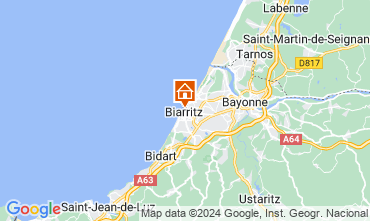 Map Biarritz Studio 93702