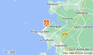 Map Piriac sur Mer Self-catering property 116299