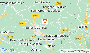 Map Sarlat House 12405