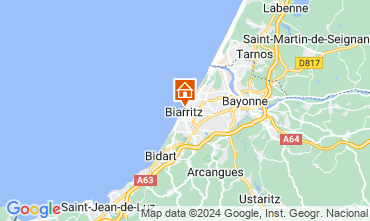 Map Biarritz Studio 124628
