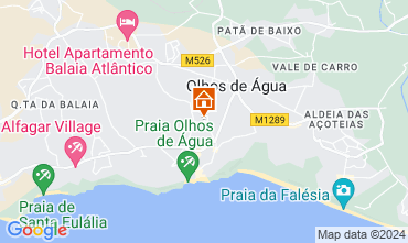 Map Albufeira Villa 57069
