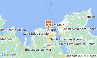 Map Dinard House 55527