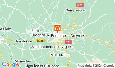 Map Bergerac House 127470