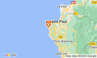 Map Saint-Gilles les Bains Villa 9874