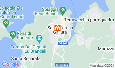 Map Santa Teresa di Gallura Apartment 127777