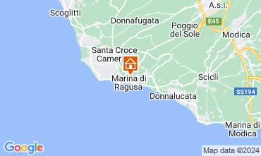 Map Marina di Ragusa Apartment 128379