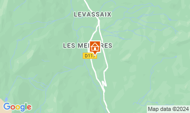 Map Les Menuires Studio 59631