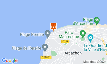 Map Arcachon Apartment 108450