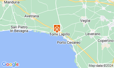 Map Porto Cesareo Apartment 98906