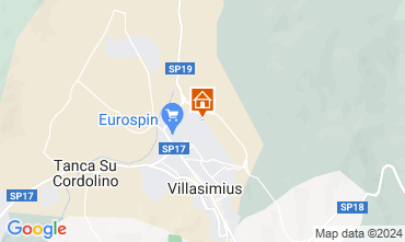 Map Villasimius House 60840