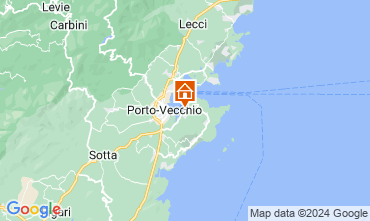 Map Porto Vecchio Villa 84149