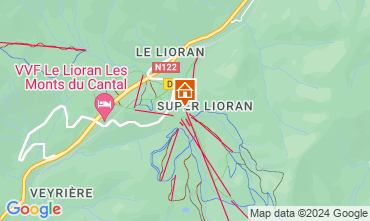 Map Le Lioran Studio 50874