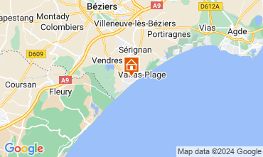 Map Valras-Plage House 119363