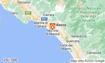 Map Marina di Massa Apartment 45704