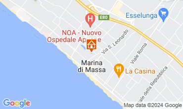 Map Marina di Massa Apartment 45704