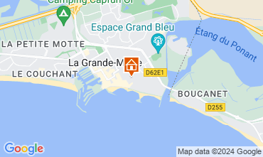 Map La Grande Motte Studio 6014