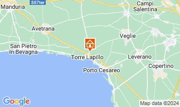 Map Torre Lapillo Villa 127137