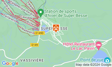 Map Besse - Super Besse Apartment 3795