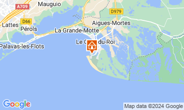 Map Port Camargue Apartment 126939