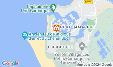 Map Port Camargue Apartment 126939