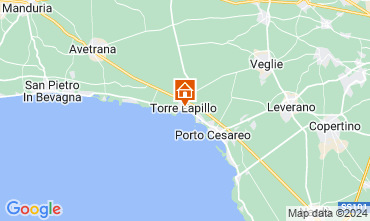 Map Torre Lapillo Apartment 103309