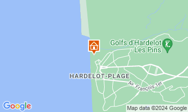 Map Hardelot House 70284