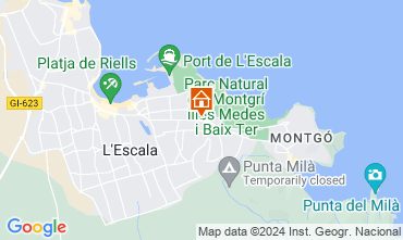 Map L'Escala Villa 126468