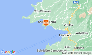 Map Porto Pollo House 52383