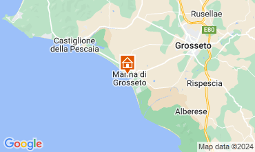 Map Marina di Grosseto Apartment 82312